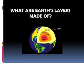 What Are Earth’s Layers Made Of?