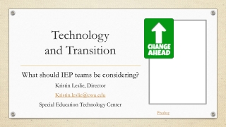 Technology and Transition