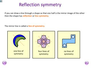 reflection symmetry on graph