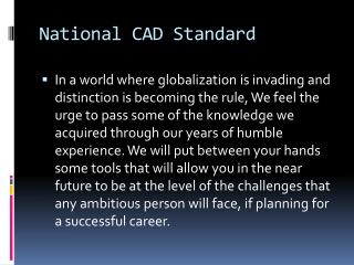 National CAD Standard