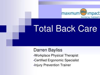 Total Back Care