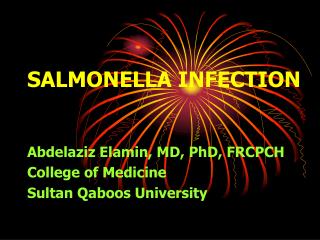 SALMONELLA INFECTION