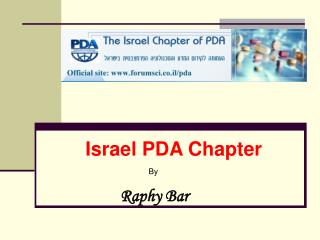 Israel PDA Chapter