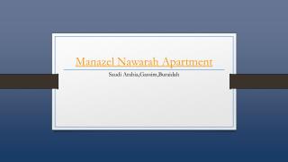 Manazel Nawarah Apartment