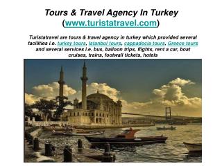 Tours & Travel Agency in Turkey