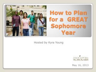 How to Plan for a GREAT Sophomore Year