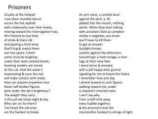 P risoners