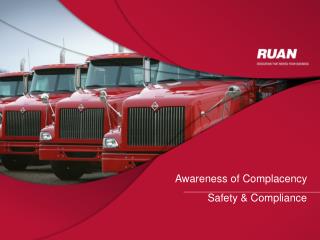 PPT - Awareness of Complacency Safety & Compliance PowerPoint ...