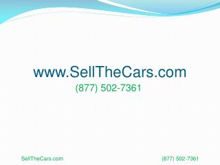 Sell my car for cash tips