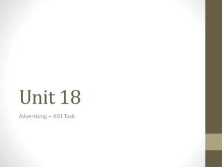 Unit 18