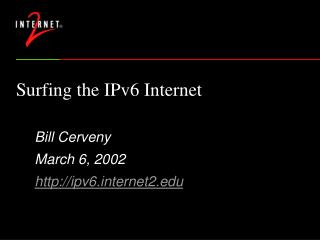 Surfing the IPv6 Internet