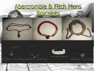 Abercrombie & Fitch Mens Bracelets