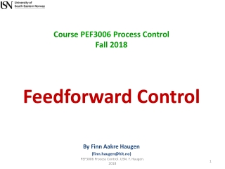 Feedforward Control