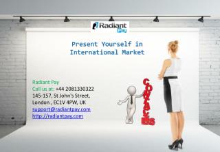 Present Yourself in International Market