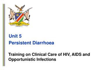 Unit 5 Persistent Diarrhoea