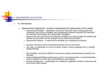 4. REQUIREMENTS ELICITATION
