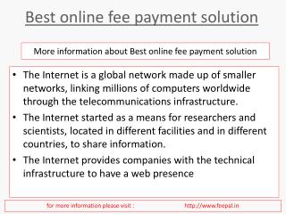 Tips for choosing the best online fee payment solution