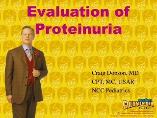 Evaluation of Proteinuria