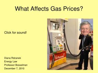 What Affects Gas Prices?