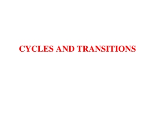 CYCLES AND TRANSITIONS