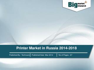Printer Market in Russia 2014-2018