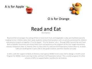 Read and Eat