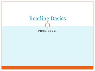 Reading Basics