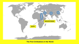 The First Civilizations in the World