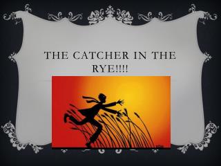 the catcher in the rye growing the catcher in the rye growing