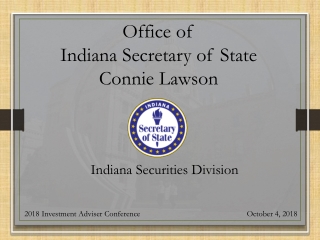 Office of Indiana Secretary of State Connie Lawson