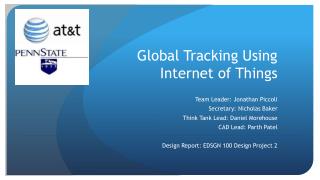 Global Tracking Using Internet of Things