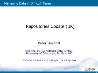 Repositories Update (UK)