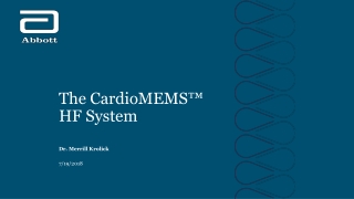 The CardioMEMS ™ HF System
