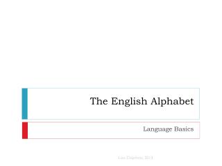 PPT - English Consonants in IPA (International Phonetic Alphabet ...