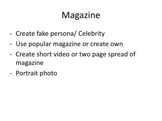 Magazine