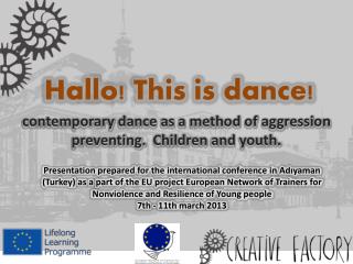 Hallo! This is dance!