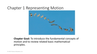 Chapter 1 Representing Motion