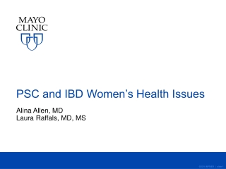 PSC and IBD Women’s Health Issues