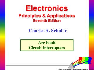 Electronics Principles & Applications Seventh Edition