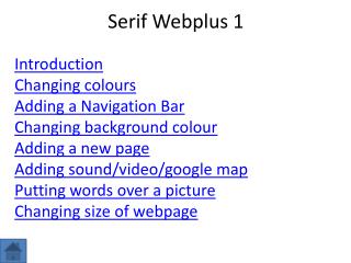 Serif Webplus 1