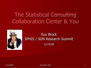 The Statistical Consulting Collaboration Center & You