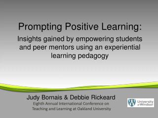 Prompting Positive Learning: