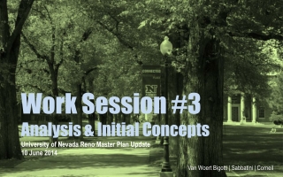 Work Session #3 Analysis & Initial Concepts