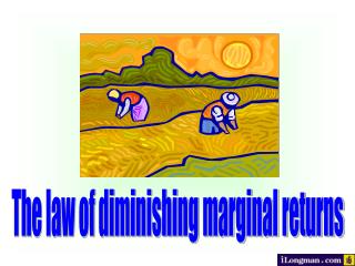 The law of diminishing marginal returns