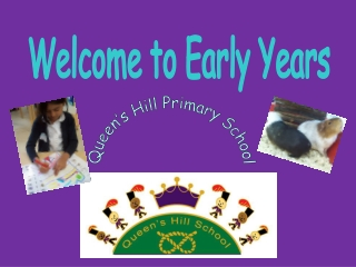 Welcome to Early Years