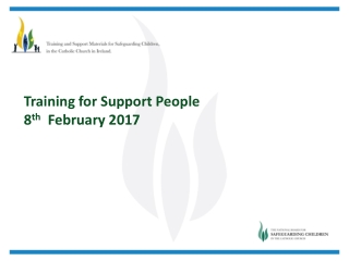 Training for Support People 8 th February 2017