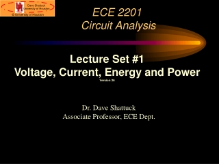 ECE 2201 Circuit Analysis