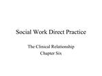 Social Work Direct Practice