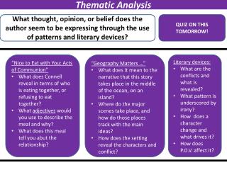 PPT - Thematic Analysis PowerPoint Presentation, free download - ID:2606789