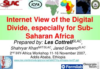 Internet View of the Digital Divide, especially for Sub-Saharan Africa